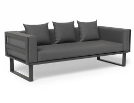 Vivara Sofa - Charcoal - Two Seater 