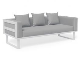 Vivara Sofa - White - Two Seater 