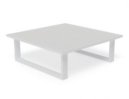 Square Coffee Table White
