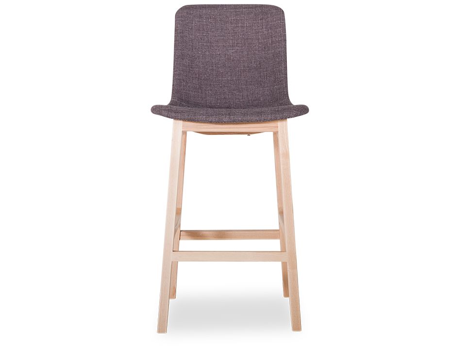 Ara Stool Charcoal Upholsted4