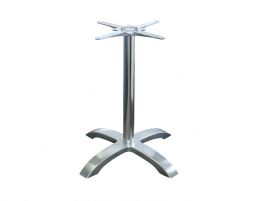 Avila Cafe Table Base - Chrome