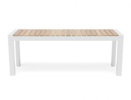 Aluminum Teakwhitebench