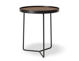 Alora Side Table Indoor Walnut Wood