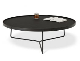 Alora Coffee Table - Black - Black - Large
