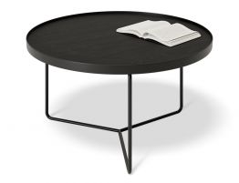 Alora Coffee Table - Black - Black - Medium