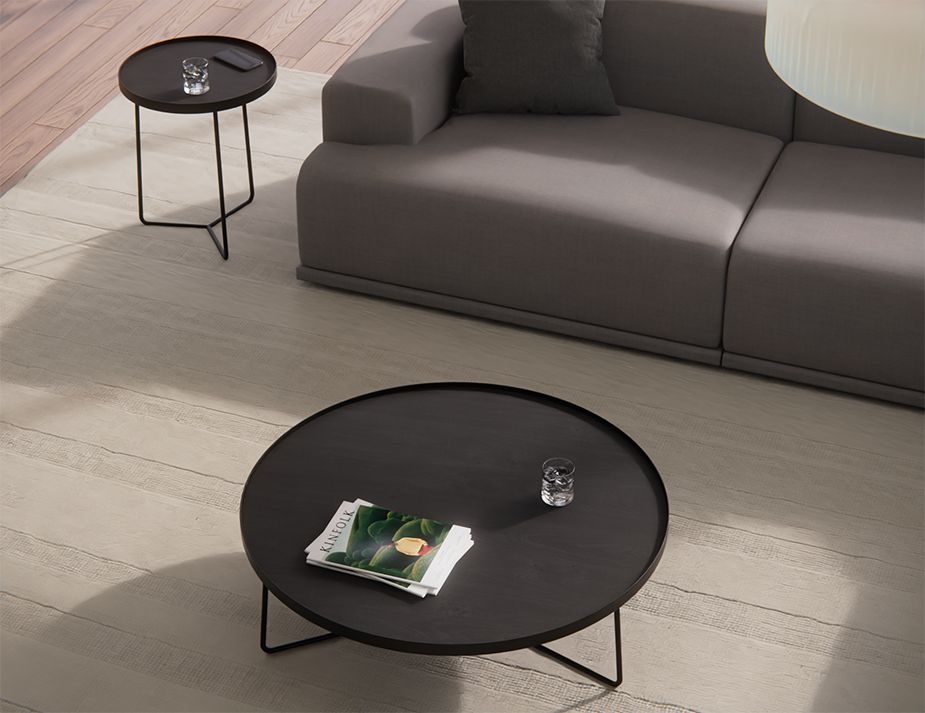 Alora Large Coffee Side Table All Black