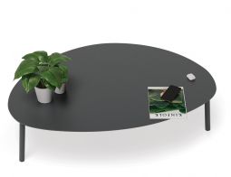 Cetara Table Aluminum