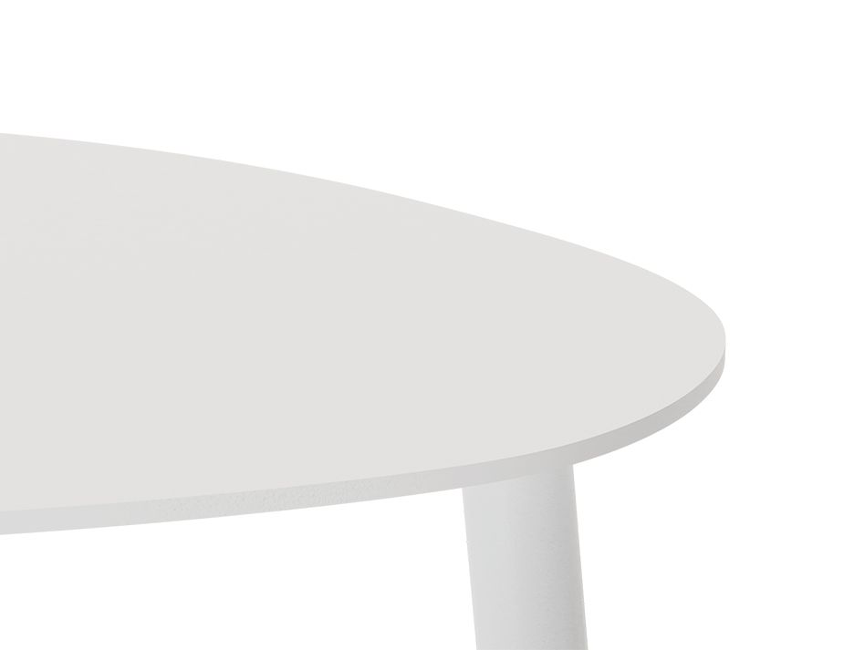 White Outdoor Side Table