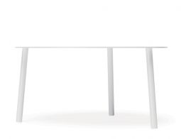 Aluminumoutdoorwhitemoderntable