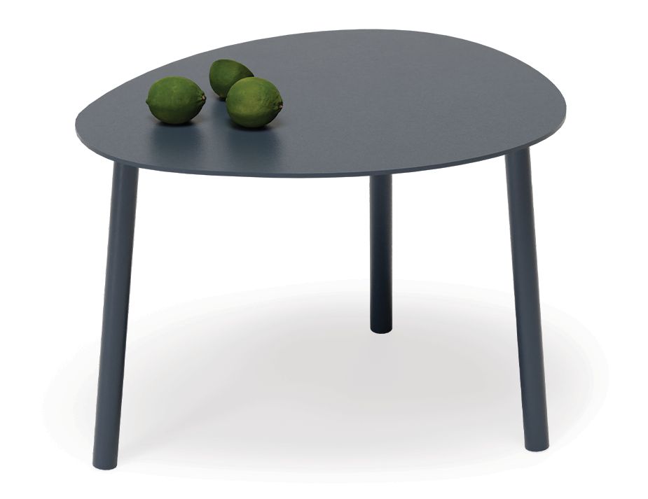 Outdoorsidetable Navy Aluminum