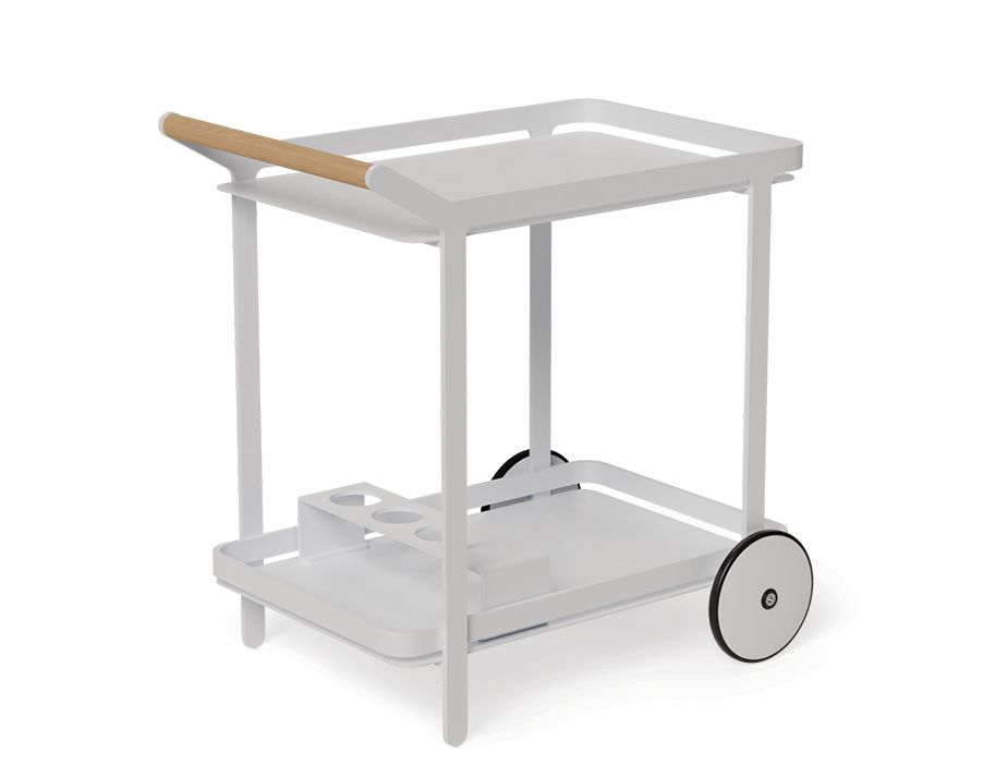 Modern Bar Trolley Cart Drinks Server