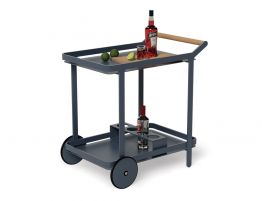 Imola Outdoor Bar Cart - Midnight Blue ***Clearance***