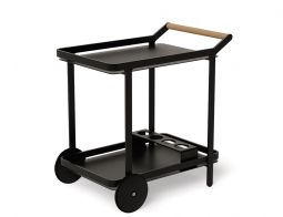 Outdoor Furniture Bar Cart Trolley Modern