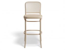 811 Barstool 78cm Caneback Beechnatural Front