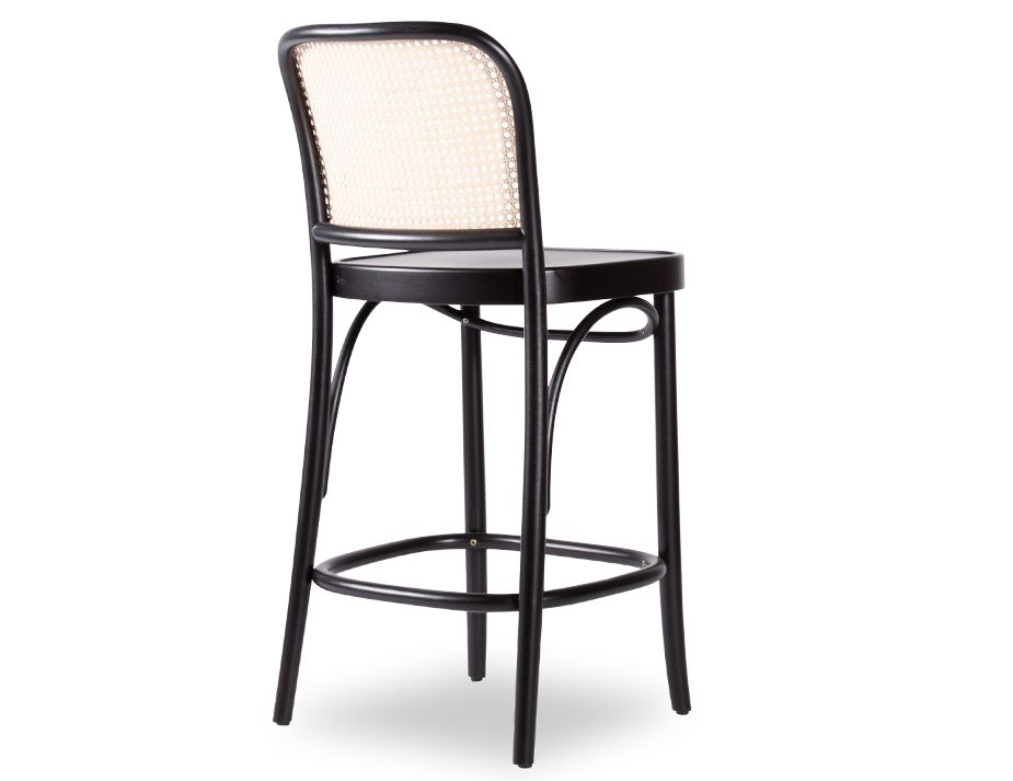 811 Hoffmann Stool In Black 0001 Black811Stool2