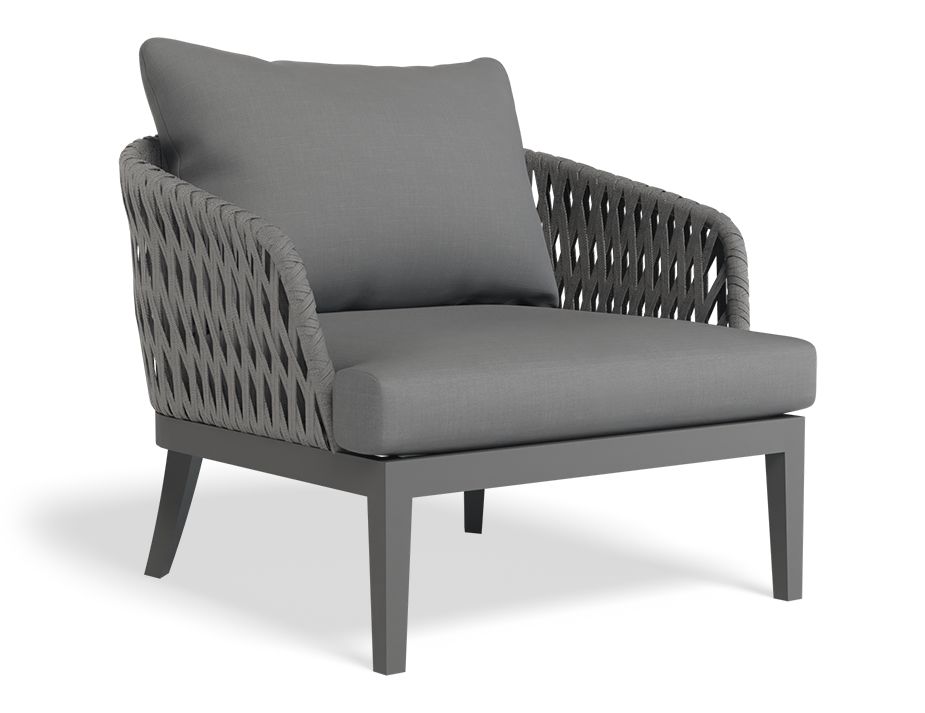 Alma Single Seater Outdoor Charcoal