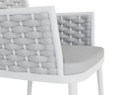 Cushion Grey Weave Siano Chair