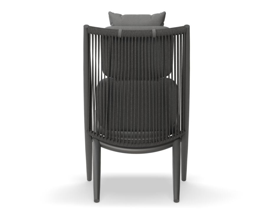 Minori Outdoor Chair Modern Grey