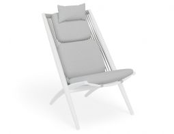 Minori Lounge Chair White