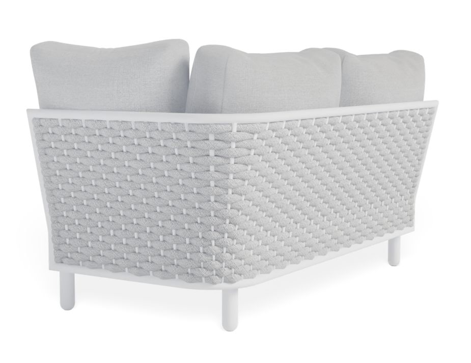 White Cushions Light Grey