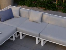 Vivara White Outdoor Sofa Collection