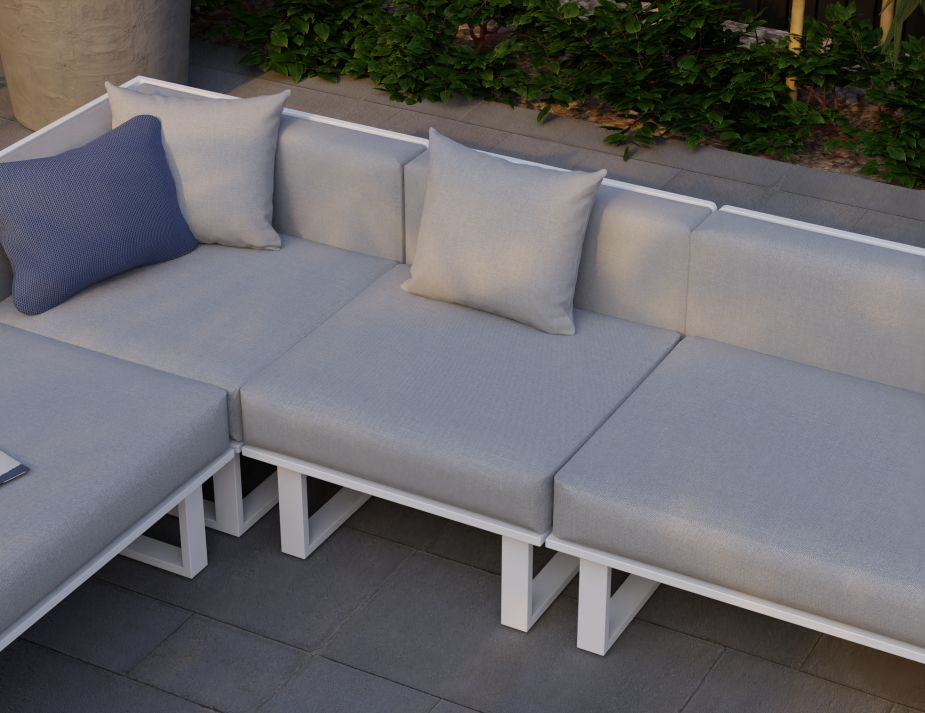 Vivara White Outdoor Sofa Collection