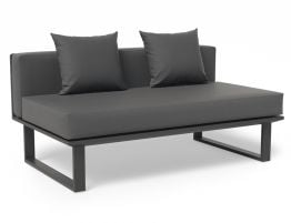 Vivara Sofa - Charcoal - Modular Section C - No Arm