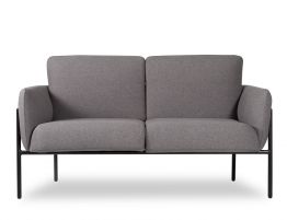 Charlie 2 Seater Grey