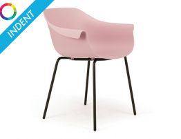 Crane Chair with Metal Post Legs - Indent