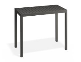Halki Table - Outdoor - High Bar - 125cm x 65cm - Charcoal