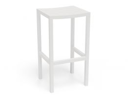 Halki Stool - Outdoor - White 