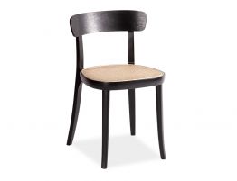 Liana Chair - Black Frame with Cane Seat