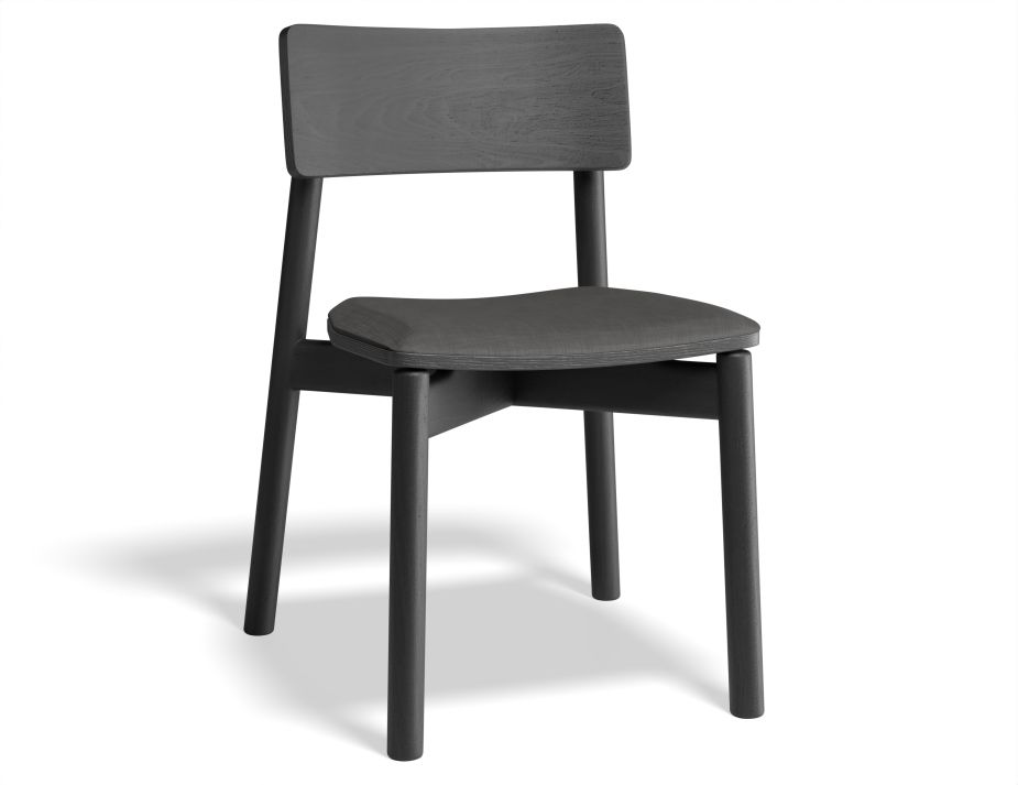 Andi Chair Pad Black Charcoalfabric