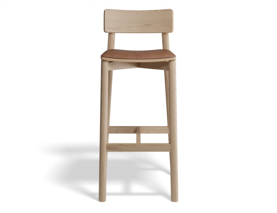 Andi Barstool Pad Ash Tanpu Front