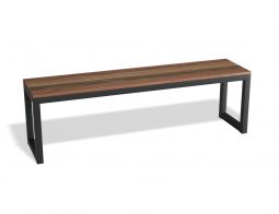 C141082115 P 6 Lilico Outdoorbench Charcoal