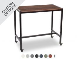 Moonah Outdoor High Bar Table - Spotted Gum 