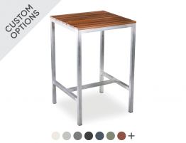 Kyenne Outdoor High Bar Table - Spotted Gum 