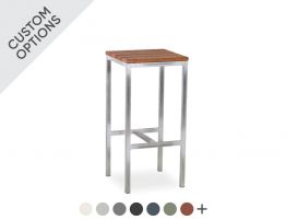 Kyenne Outdoor Bar Stool - Spotted Gum