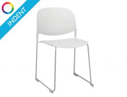 Stax Chair with Steel Sled - Indent 