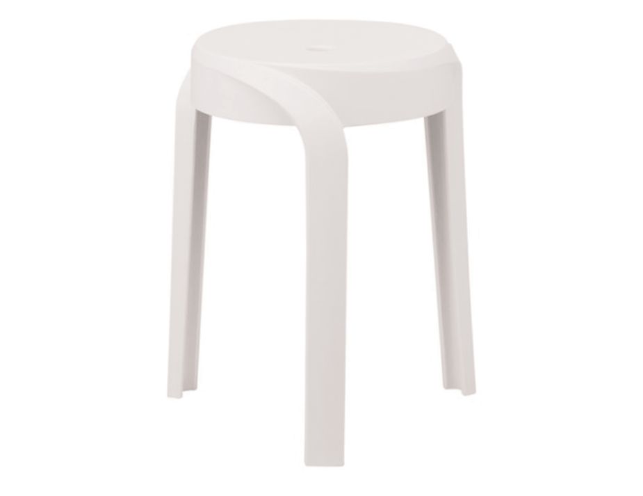 White stackable stools hotsell