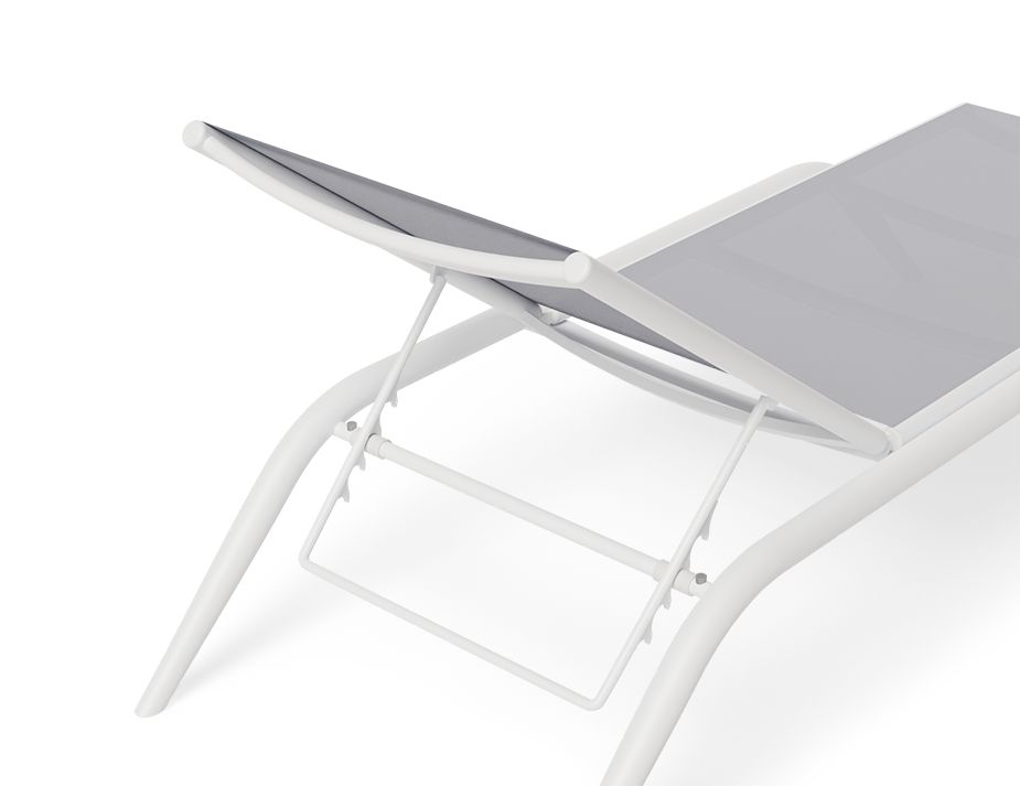 White Sunlounge Outdoor