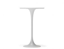 White Modern High Bartable