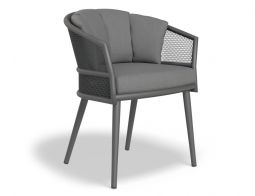Avila Dining Chair Charcoal Modern