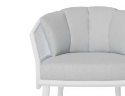Avila Chair Grey Cushion Modern