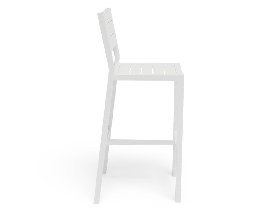 Outdoor Bar Stool White