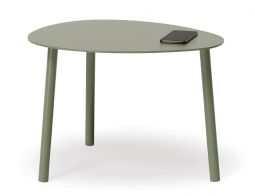 Aluminum Outdoor Table Green Modern