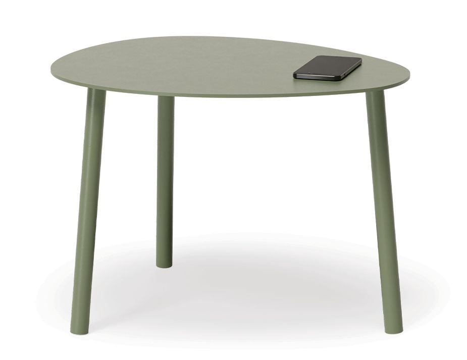 Aluminum Outdoor Table Green Modern