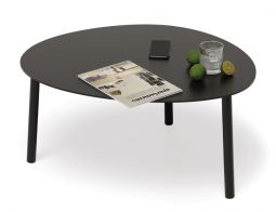 Aluminum Outdoor Indoorcoffeetable Black