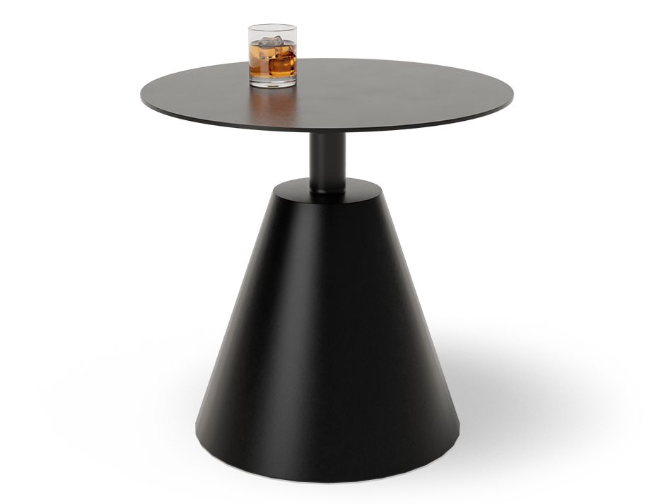 Outdoor Side Table Black