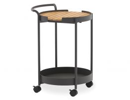 Fino Outdoor Bar Cart - Charcoal ***Clearance***